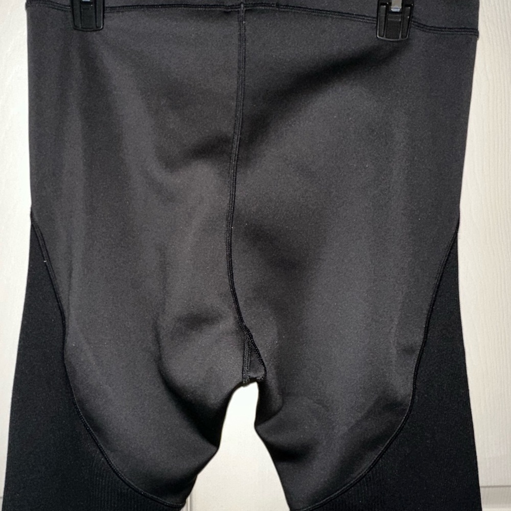 Adidas by Stella McCartney Black athletic pants L Gym activewear designer - Picture 9 of 13
